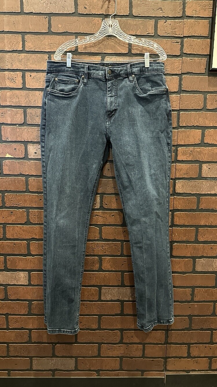 Urban Star Jeans Men’s 36x32 Blue denim stretch straight fit jeans comfort